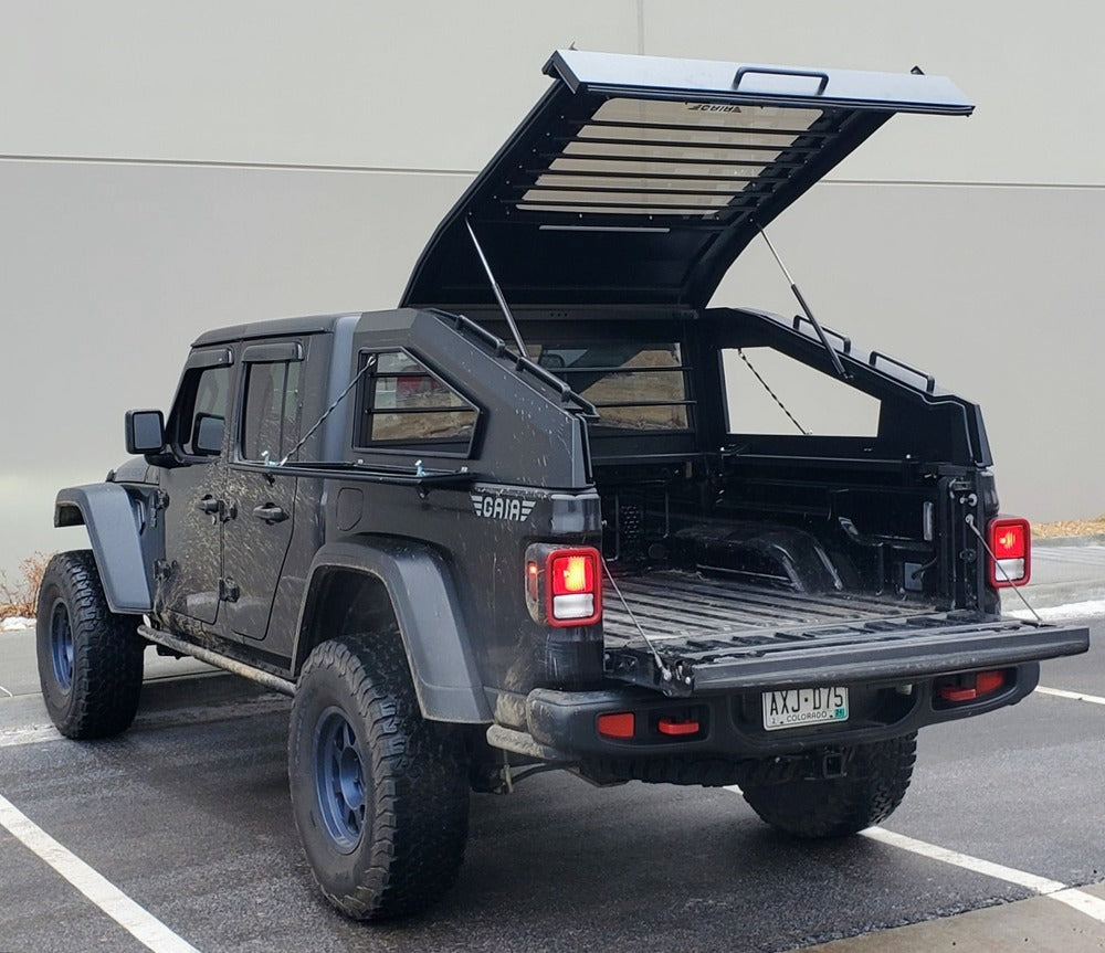 GAIA Campers Shadow Top (Fastback) Jeep Gladiator Camper Shell (DOWNPAYMENT PROGRAM)