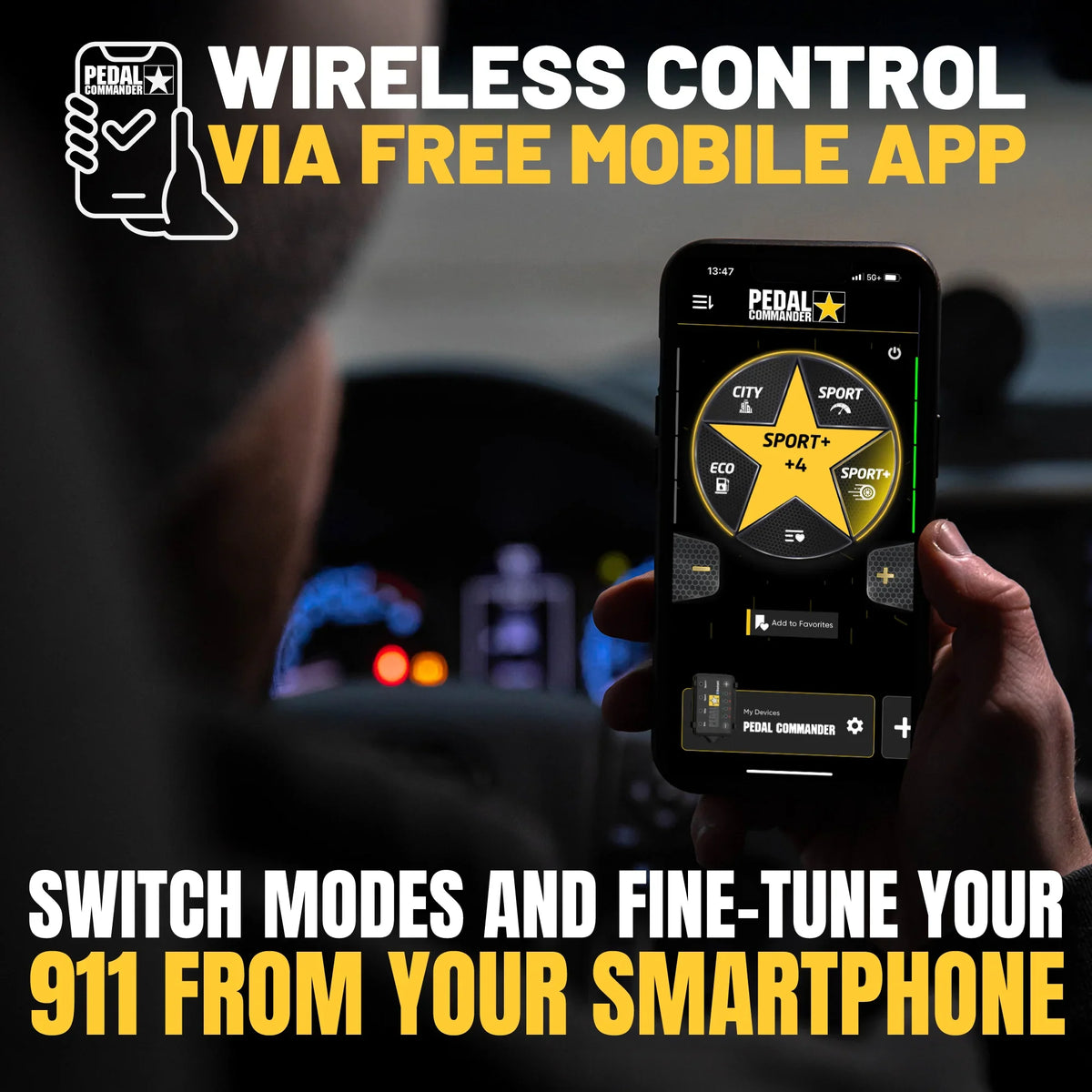 Pedal Commander for Porsche 911 Pedal Commander