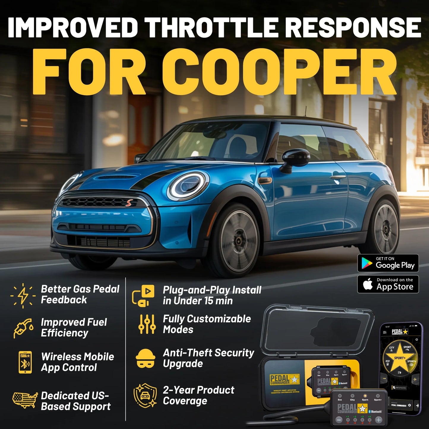 Pedal Commander for MINI Cooper Pedal Commander