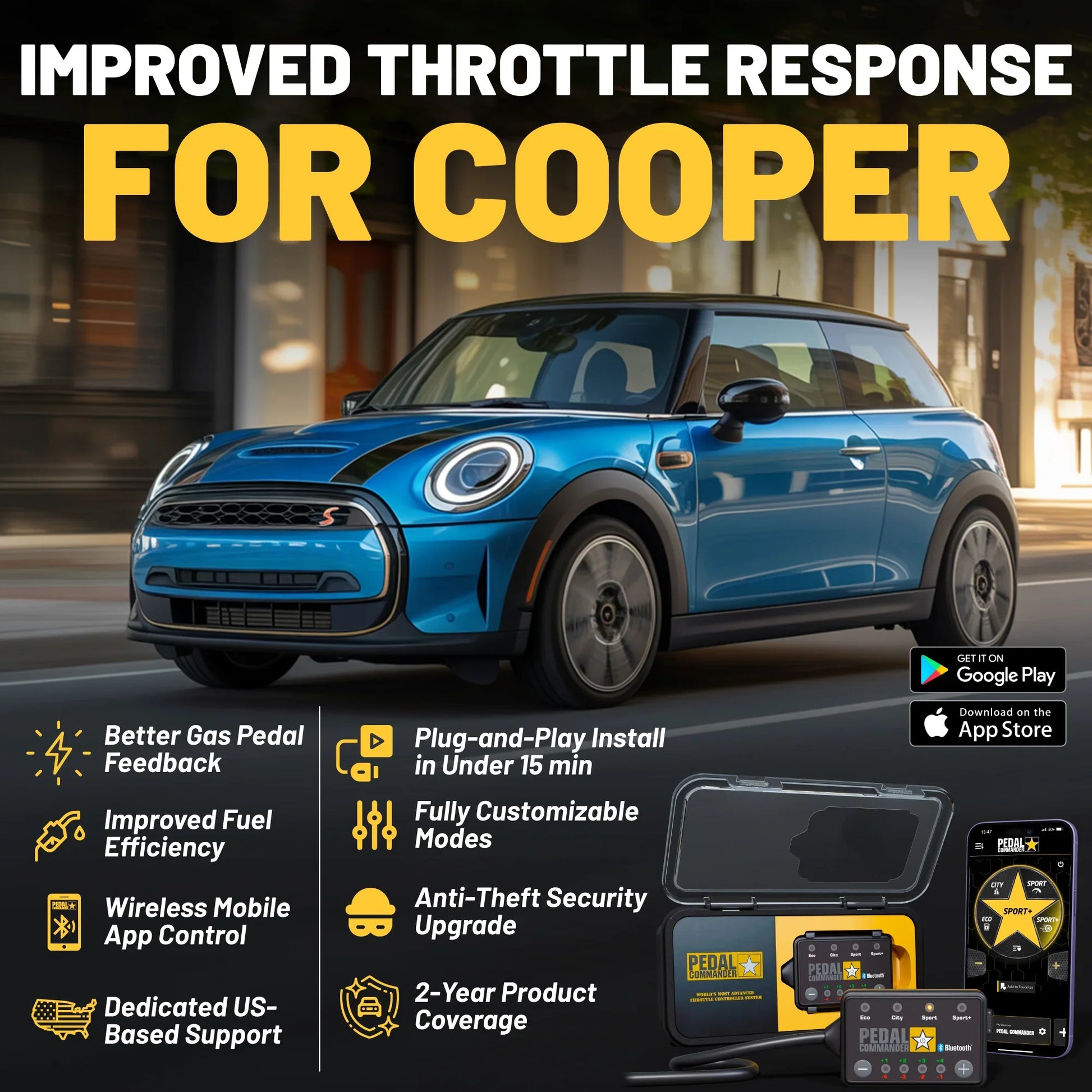 Pedal Commander for MINI Cooper Pedal Commander