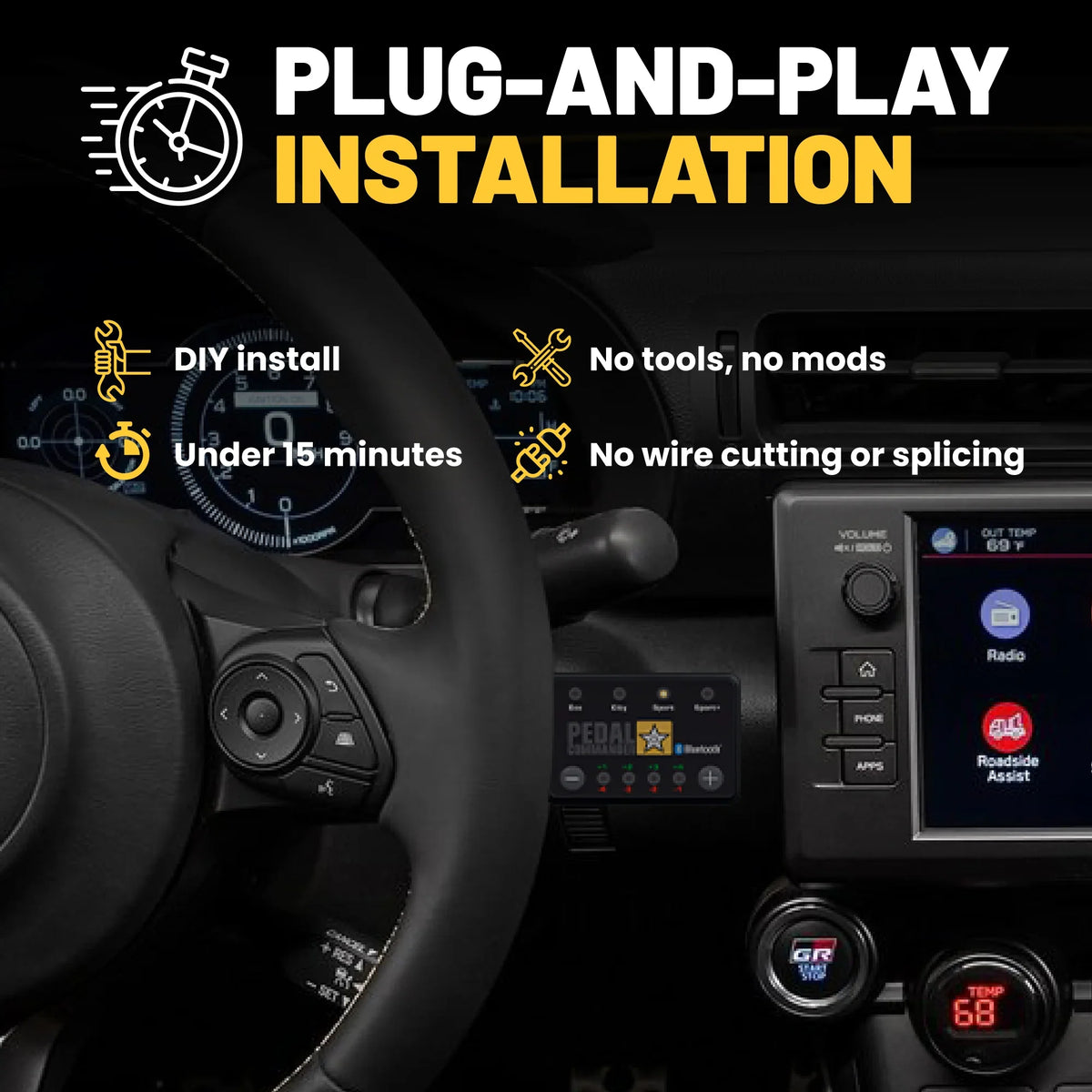 Pedal Commander for Toyota GR86 Pedal Commander