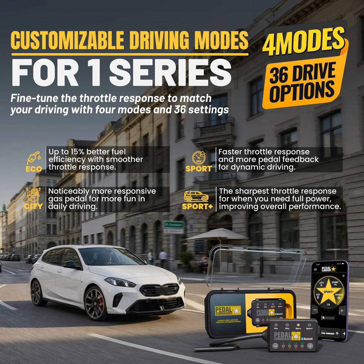 Pedal Commander for BMW 1 Series Pedal Commander