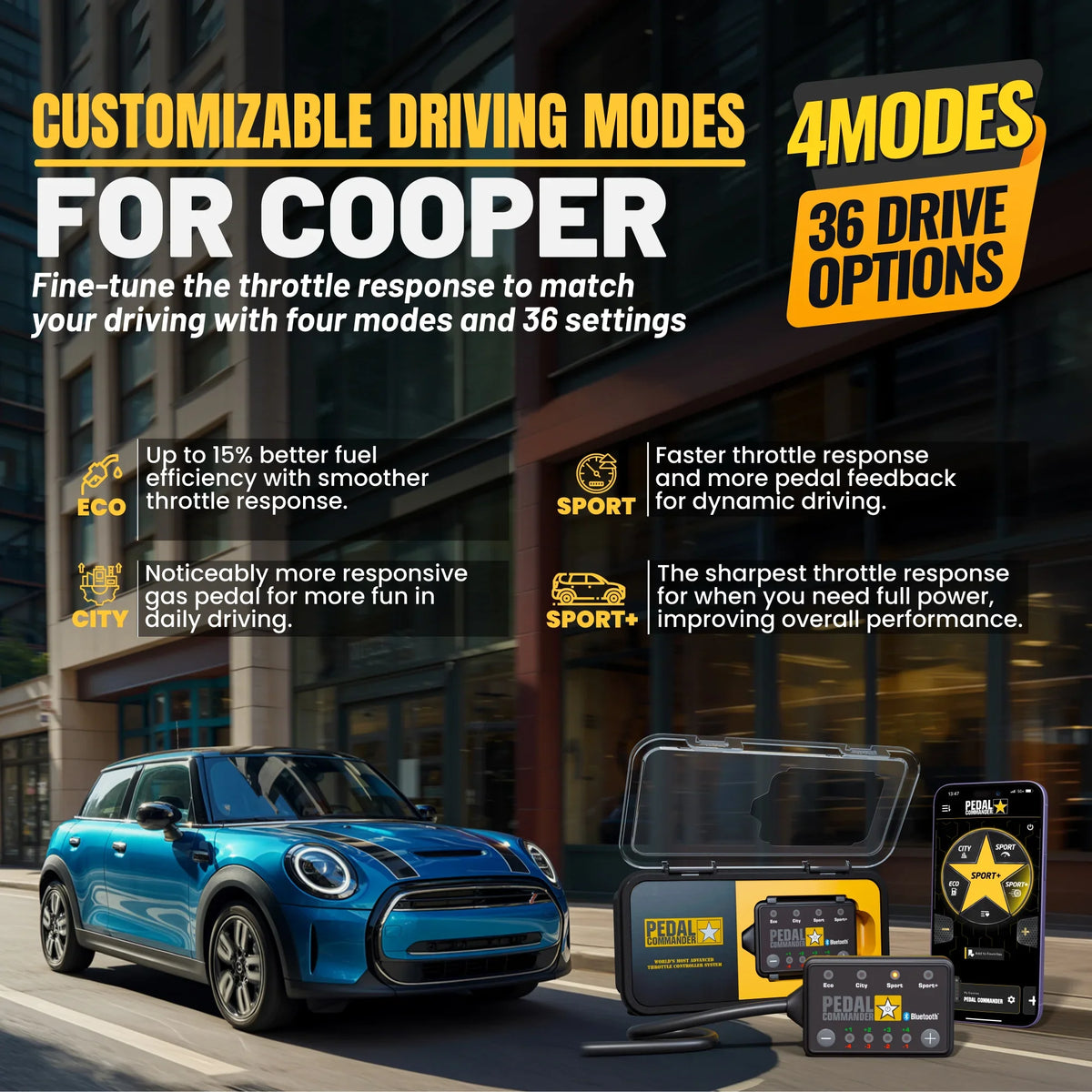 Pedal Commander for MINI Cooper Pedal Commander