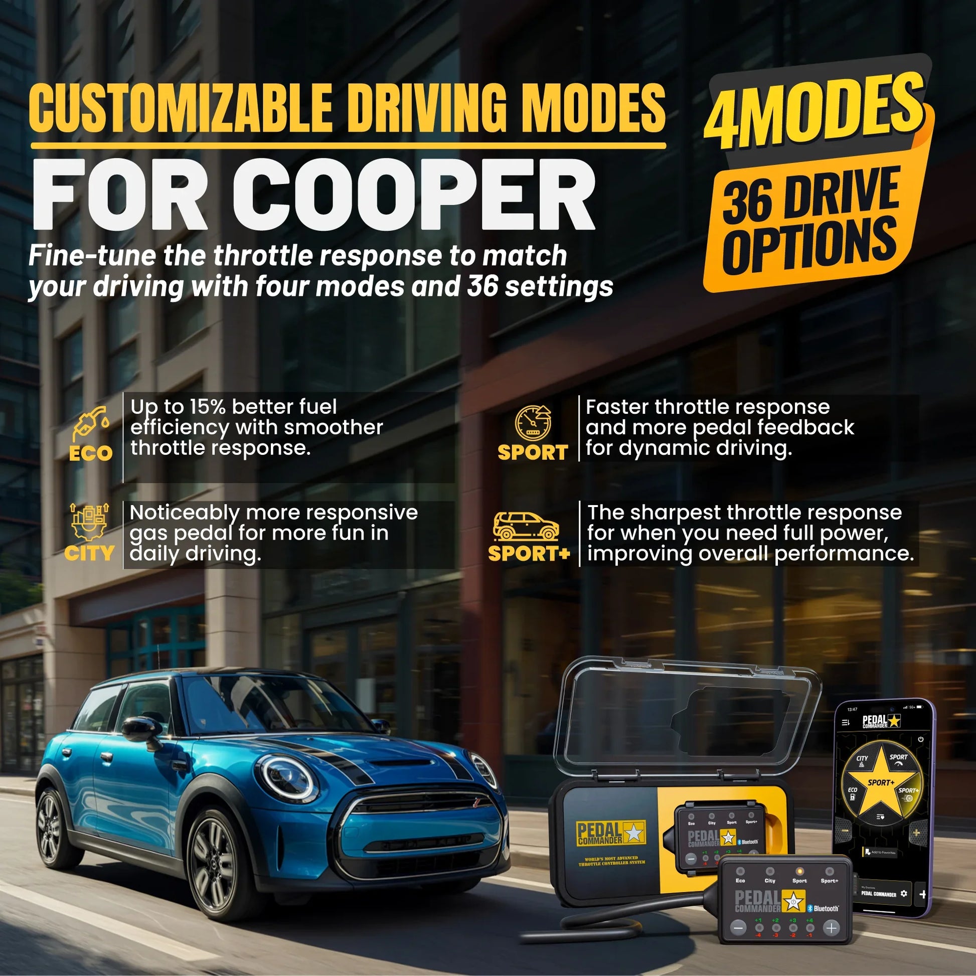 Pedal Commander for MINI Cooper Pedal Commander