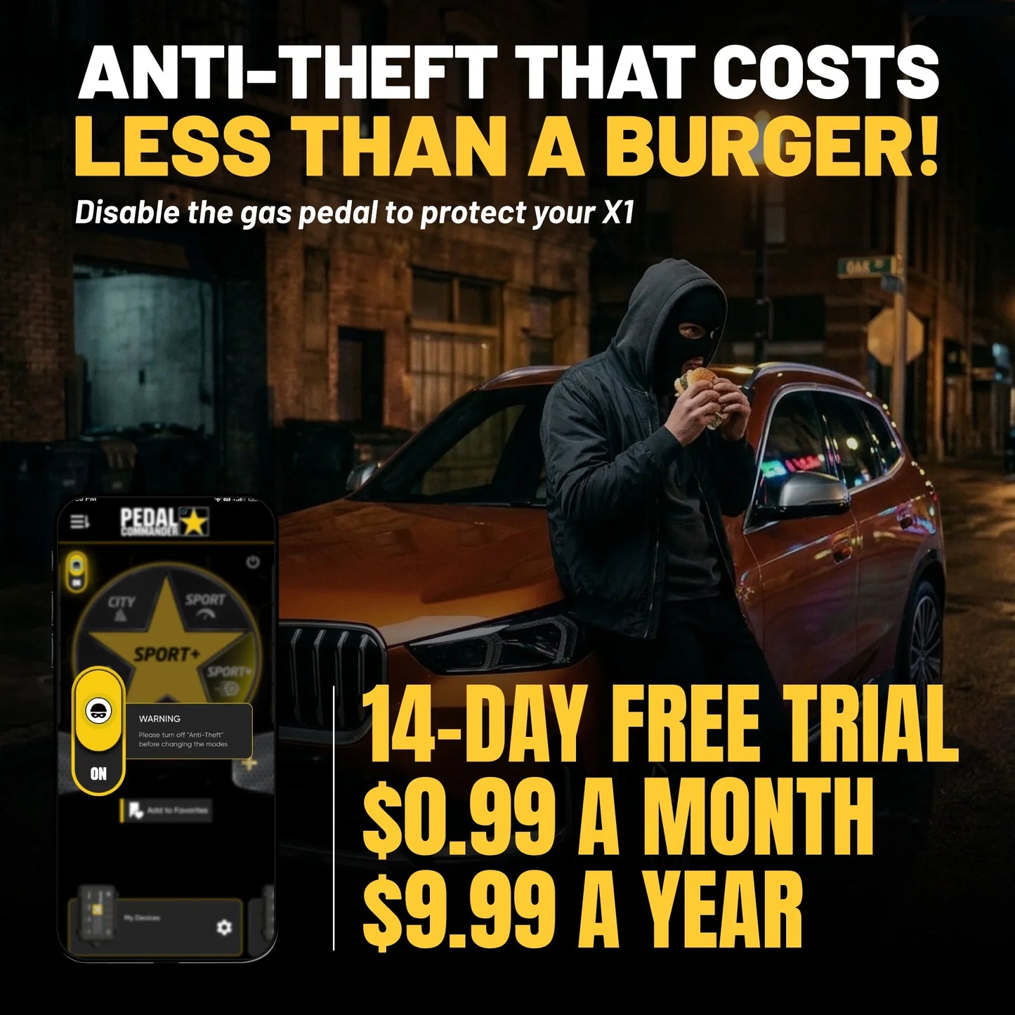 Pedal Commander for BMW X1 Pedal Commander