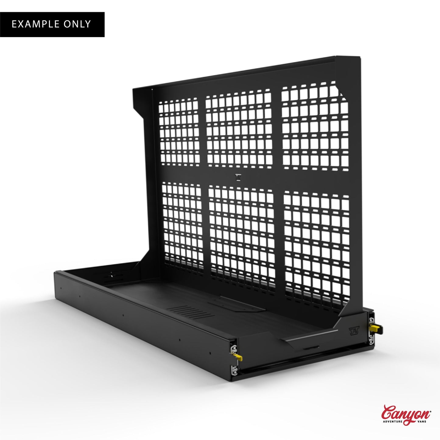 Cargo Tray System Pro - GEAR WALL Canyon Adventure Vans