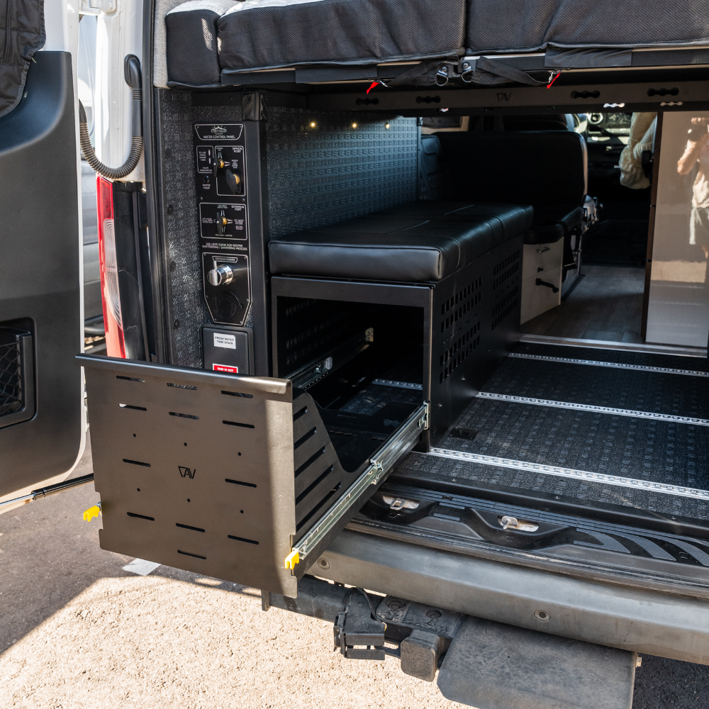GLSS™ Cargo Tray Slide Canyon Adventure Vans