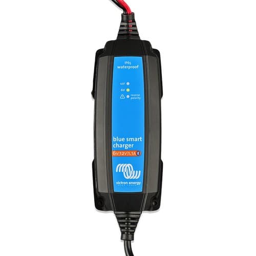 Victron Blue Smart IP65 Charger 6V/12V-1.1 120V NEMA 1-15 Retail [BPC120134124R]