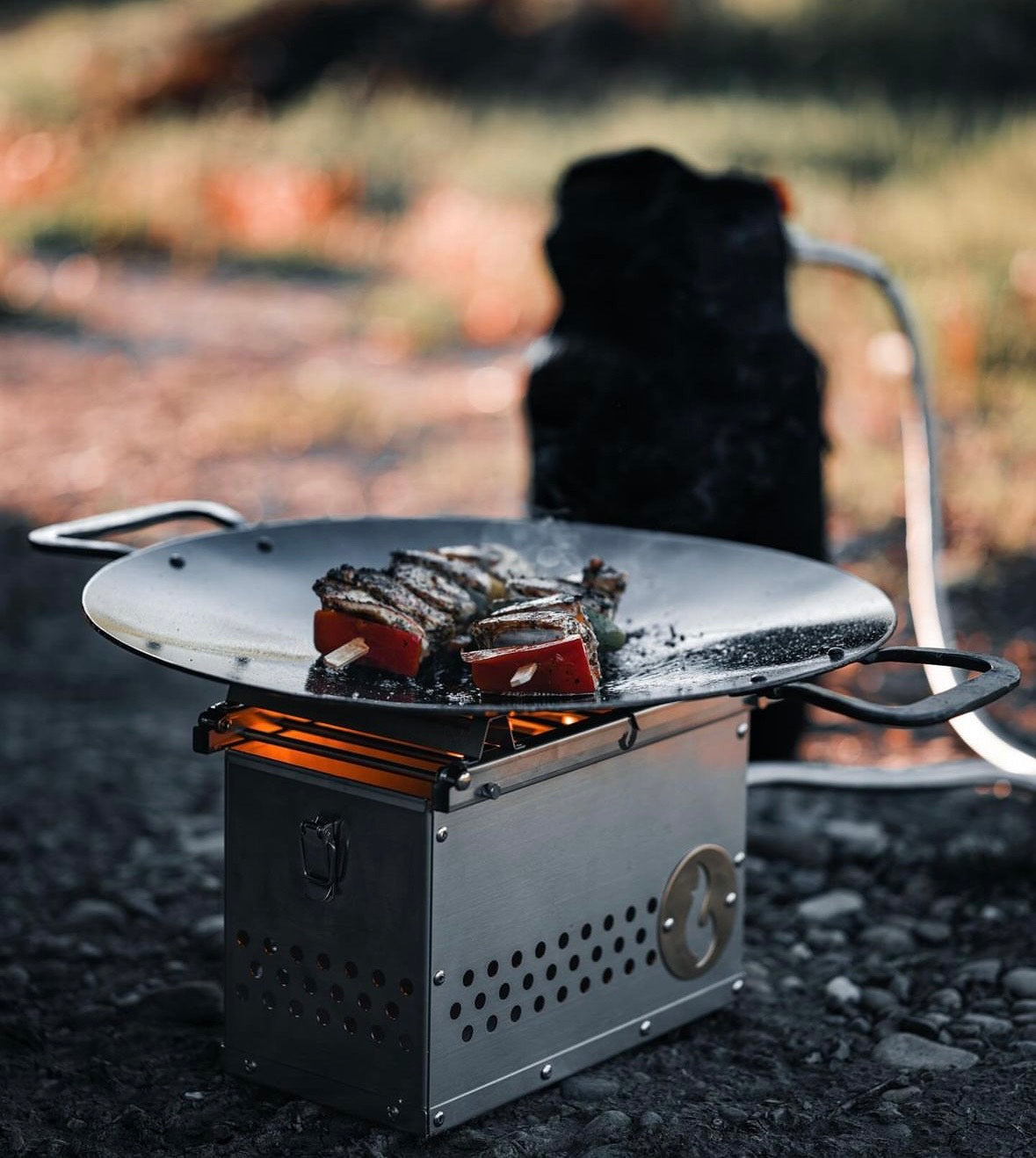 LavaBox Campfire Kitchen: Cooking and Campfire in one package LavaBox Portable Campfire