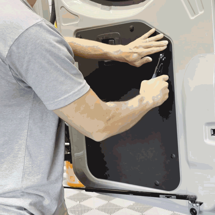 Mercedes Sprinter Lower Rear Door Storage Panels (Pair) VanEssential