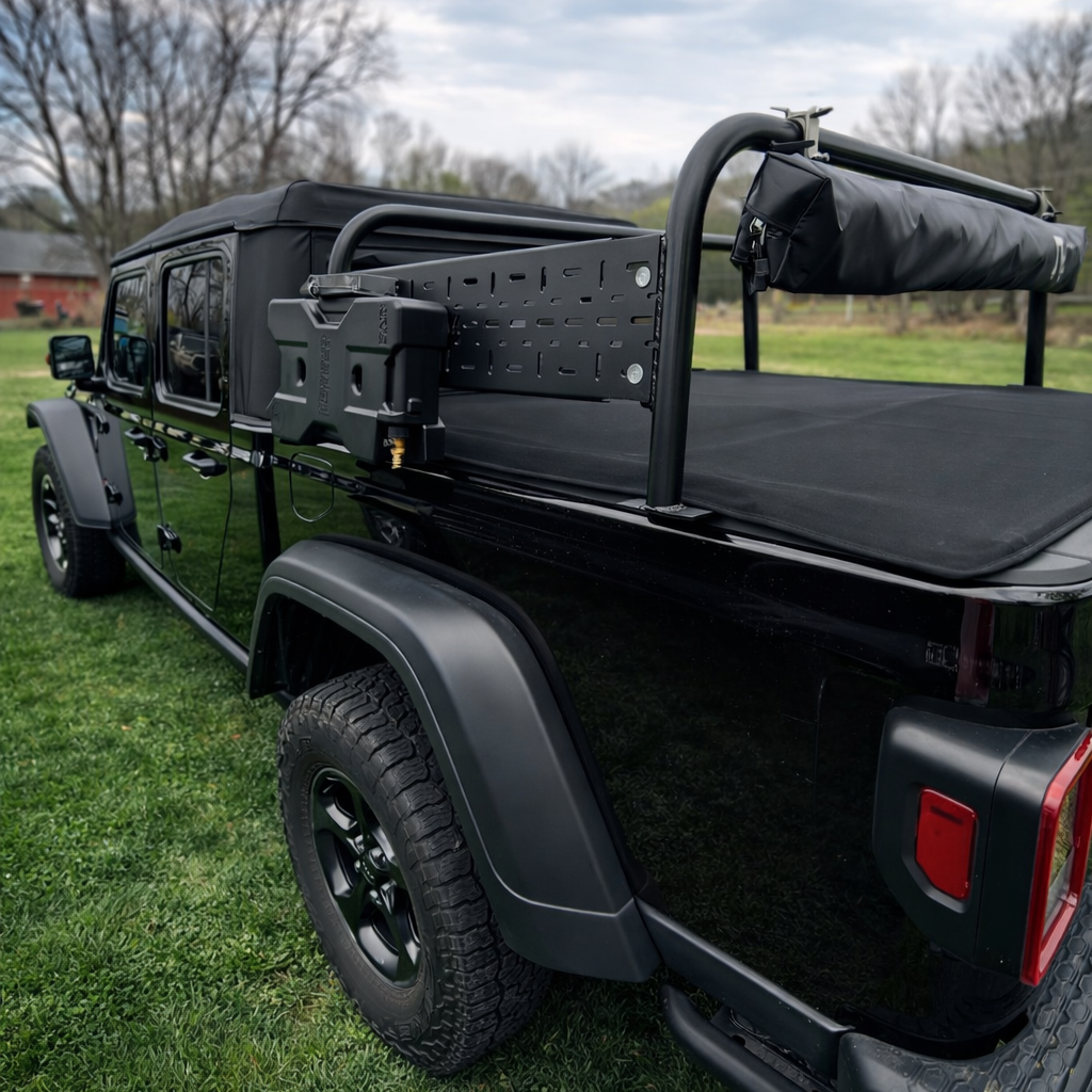 2020-2026 Jeep Gladiator Bed Bars HMOR Heavy Metal Off-Road