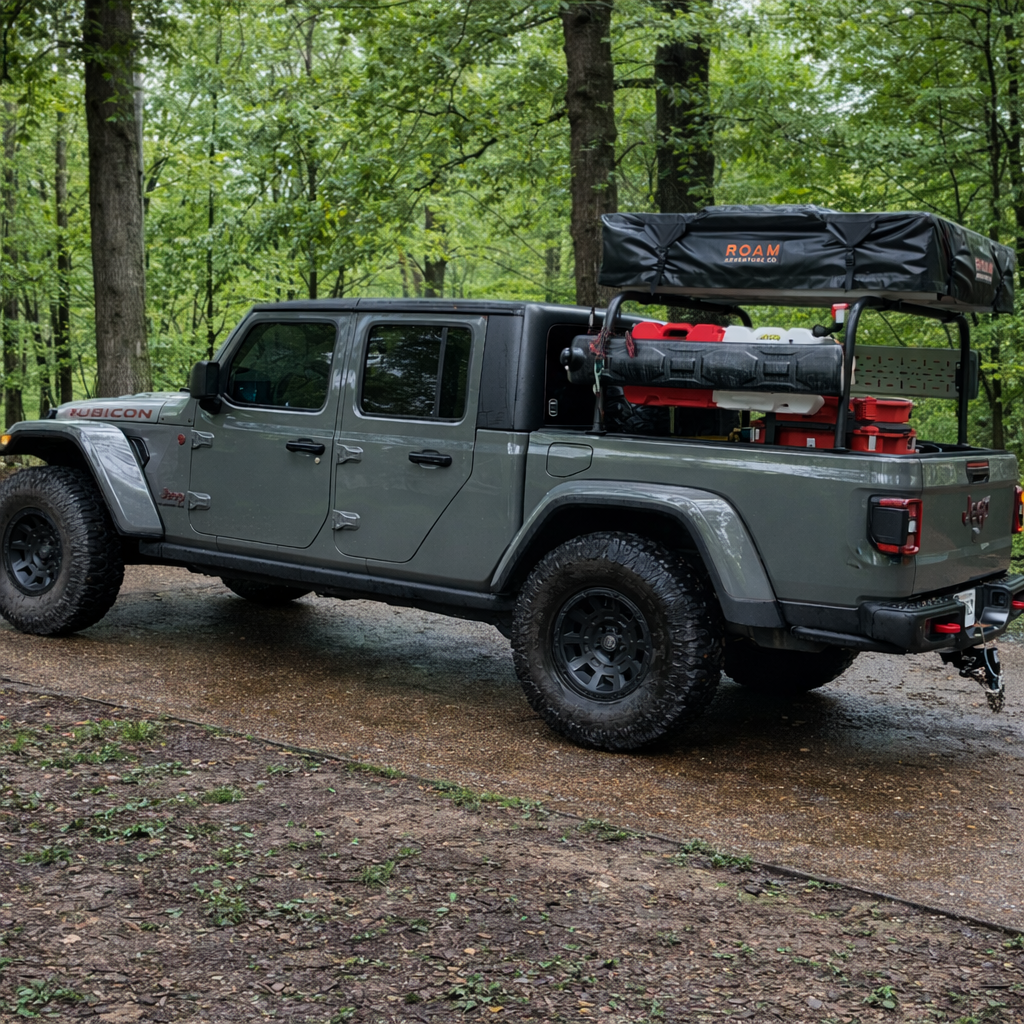 2020-2026 Jeep Gladiator Bed Bars HMOR Heavy Metal Off-Road