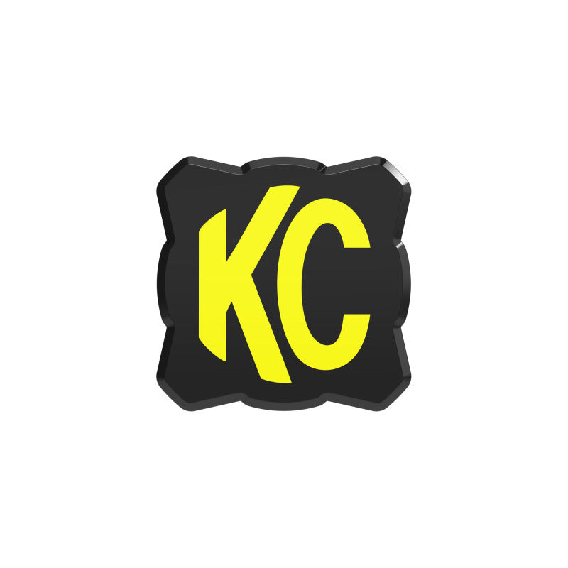 KC FLEX ERA 1 Light Cover - Black/Yellow KC Logo Dunes 2 Dezert SXS