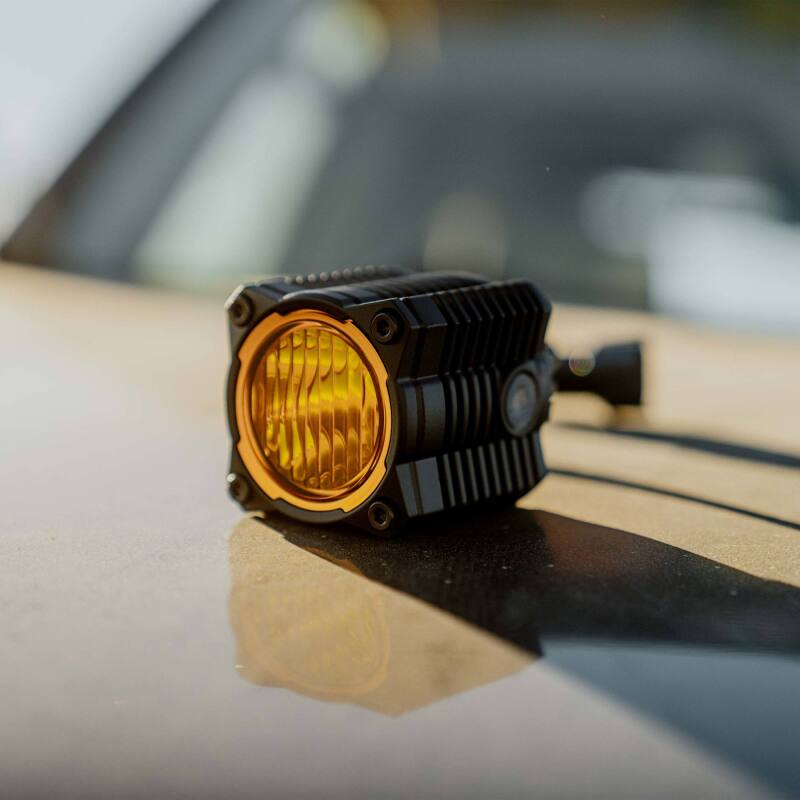 KC HiLiTES FLEX ERA 1 Performance Yellow Spread Beam Lens Dunes 2 Dezert SXS