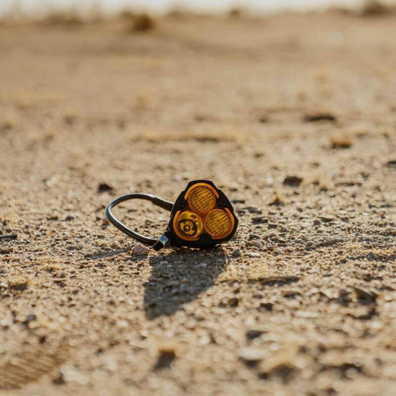 KC HiLiTES FLEX ERA 3 Performance Yellow Combo Beam Lens Dunes 2 Dezert SXS