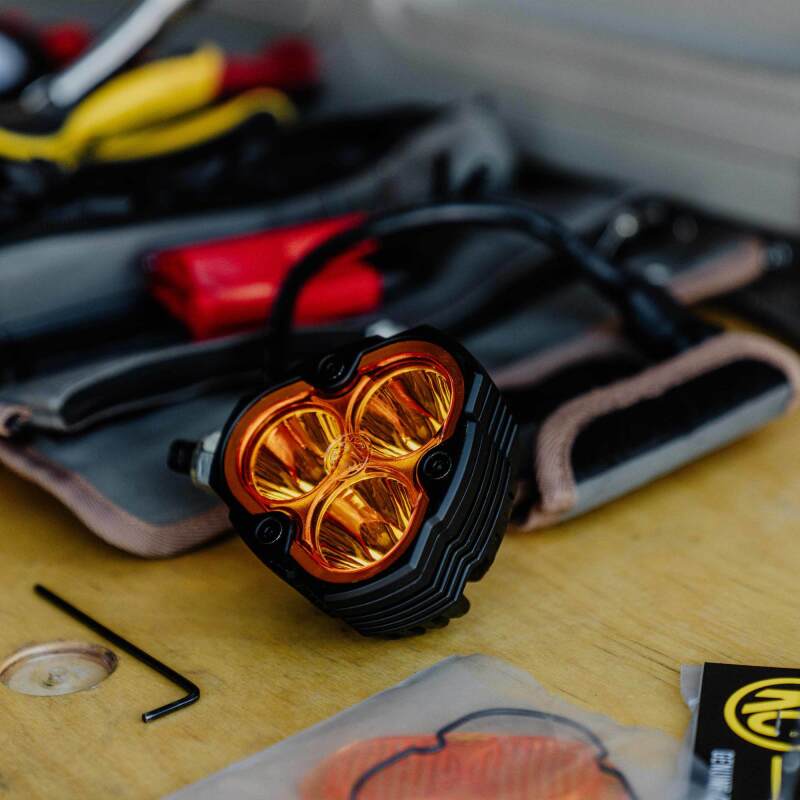 KC HiLiTES FLEX ERA 3 Performance Yellow Spot Beam Lens Dunes 2 Dezert SXS