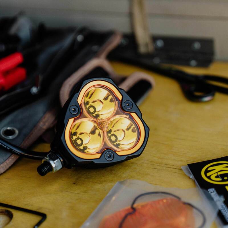KC HiLiTES FLEX ERA 3 Performance Yellow Spot Beam Lens Dunes 2 Dezert SXS