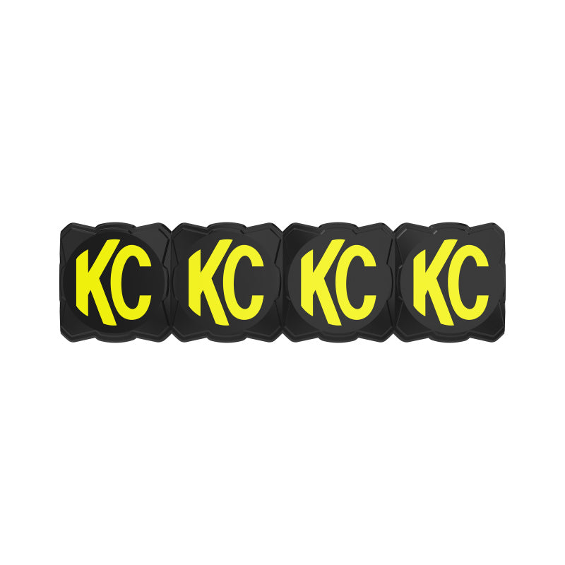 KC HiLiTES FLEX ERA LED Light Bar 10in. Light Cover - Black (COVER ONLY) Dunes 2 Dezert SXS