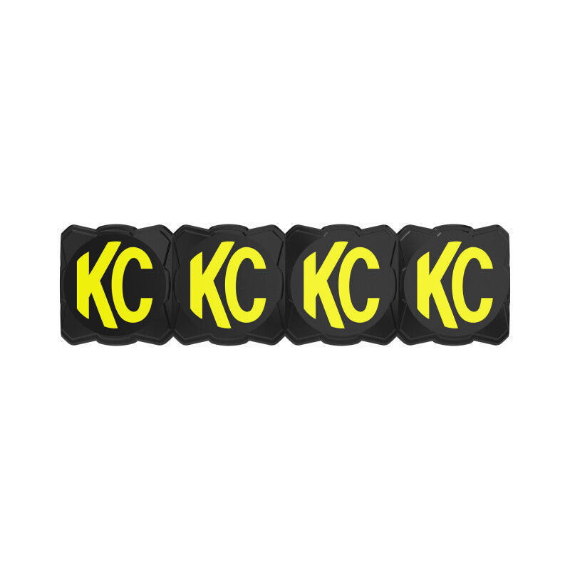 KC HiLiTES FLEX ERA LED Light Bar 10in. Light Cover - Black (COVER ONLY) Dunes 2 Dezert SXS