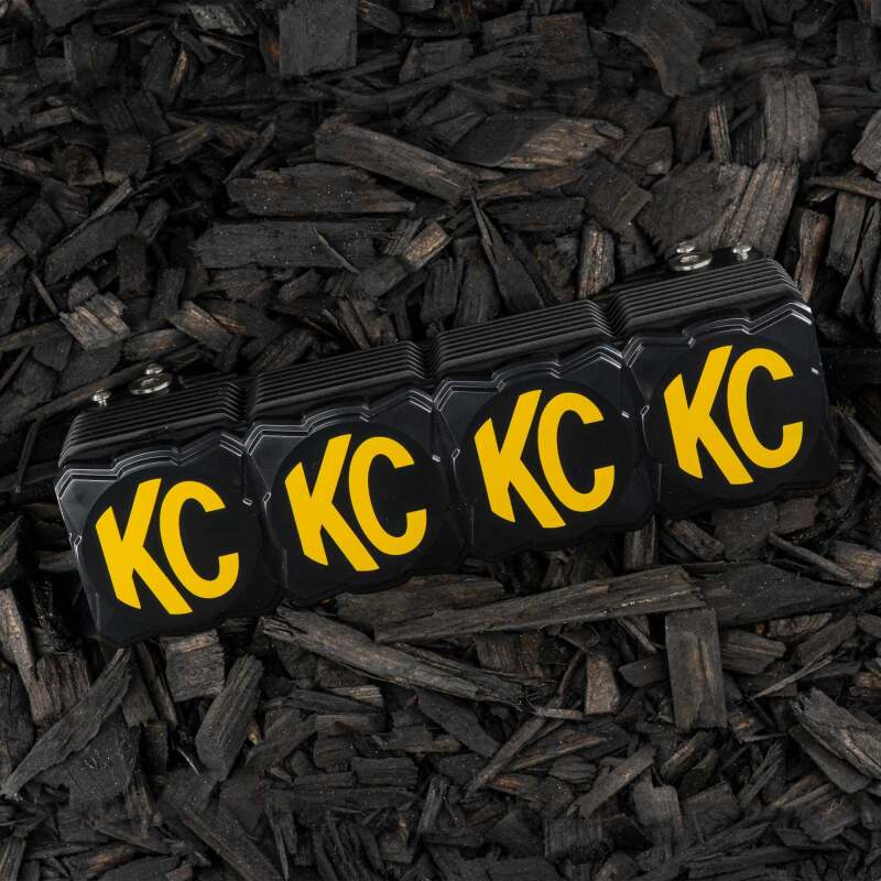 KC HiLiTES FLEX ERA LED Light Bar 10in. Light Cover - Black (COVER ONLY) Dunes 2 Dezert SXS