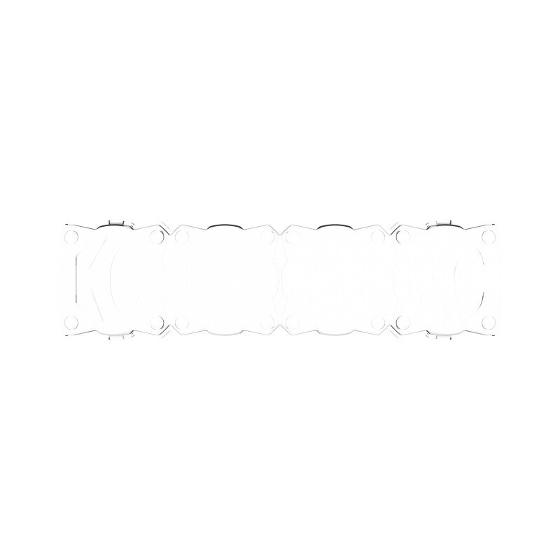 KC HiLiTES FLEX ERA LED Light Bar 10in. Light Shield - Clear (SHIELD ONLY) Dunes 2 Dezert SXS