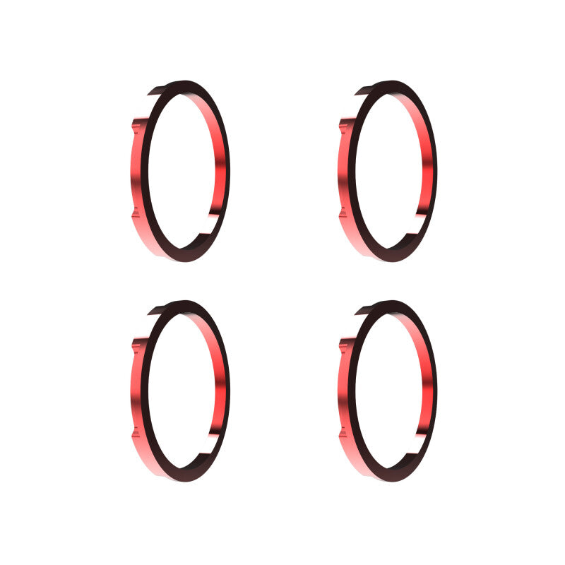KC HiLiTES FLEX ERA LED Light Bar Bezel Kit for 10in. Segments - Red Dunes 2 Dezert SXS