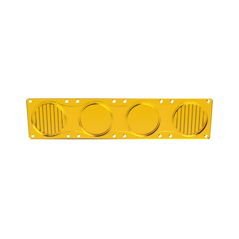 KC HiLiTES FLEX ERA LED Performance Yellow Combo Lens for Light Bars Dunes 2 Dezert SXS
