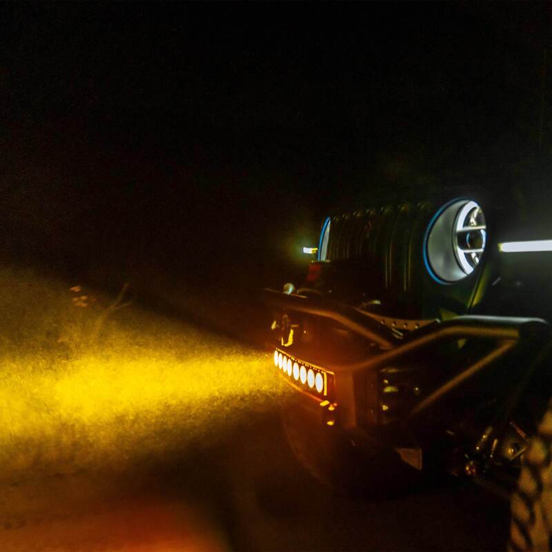 KC HiLiTES FLEX ERA LED Performance Yellow Combo Lens for Light Bars Dunes 2 Dezert SXS