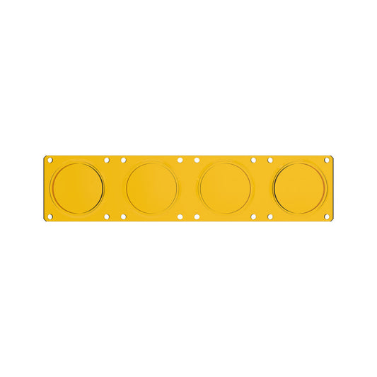 KC HiLiTES FLEX ERA LED Performance Yellow Spot Beam Lens for Light Bars Dunes 2 Dezert SXS