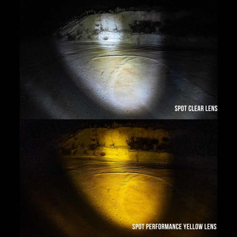 KC HiLiTES FLEX ERA LED Performance Yellow Spot Beam Lens for Light Bars Dunes 2 Dezert SXS