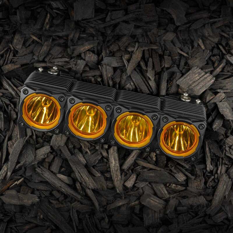 KC HiLiTES FLEX ERA LED Performance Yellow Spot Beam Lens for Light Bars Dunes 2 Dezert SXS