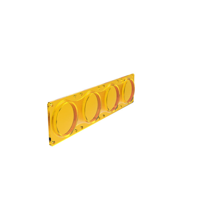 KC HiLiTES FLEX ERA LED Performance Yellow Spot Beam Lens for Light Bars Dunes 2 Dezert SXS