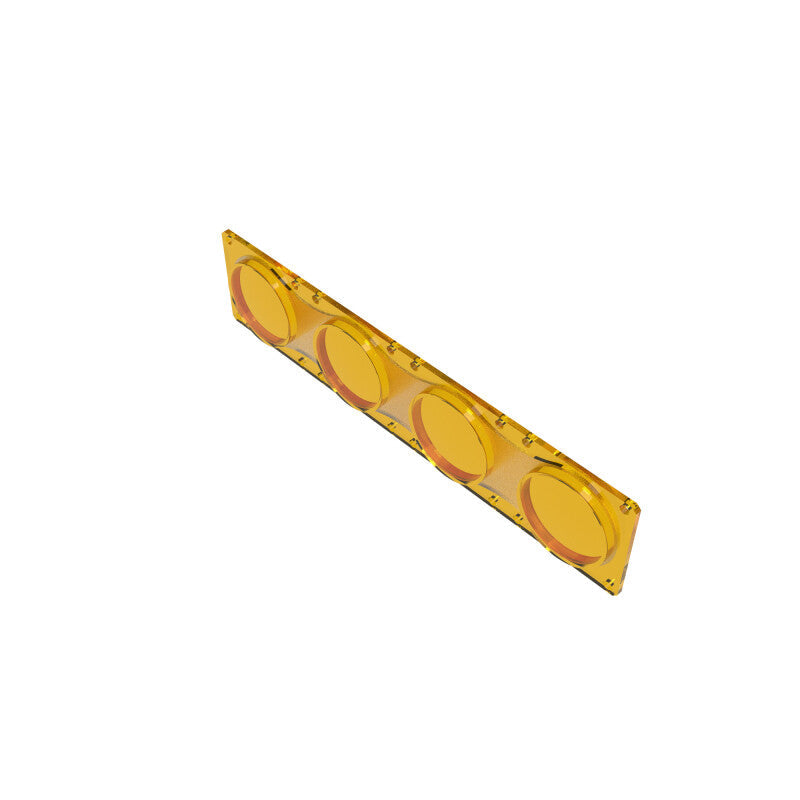KC HiLiTES FLEX ERA LED Performance Yellow Spot Beam Lens for Light Bars Dunes 2 Dezert SXS