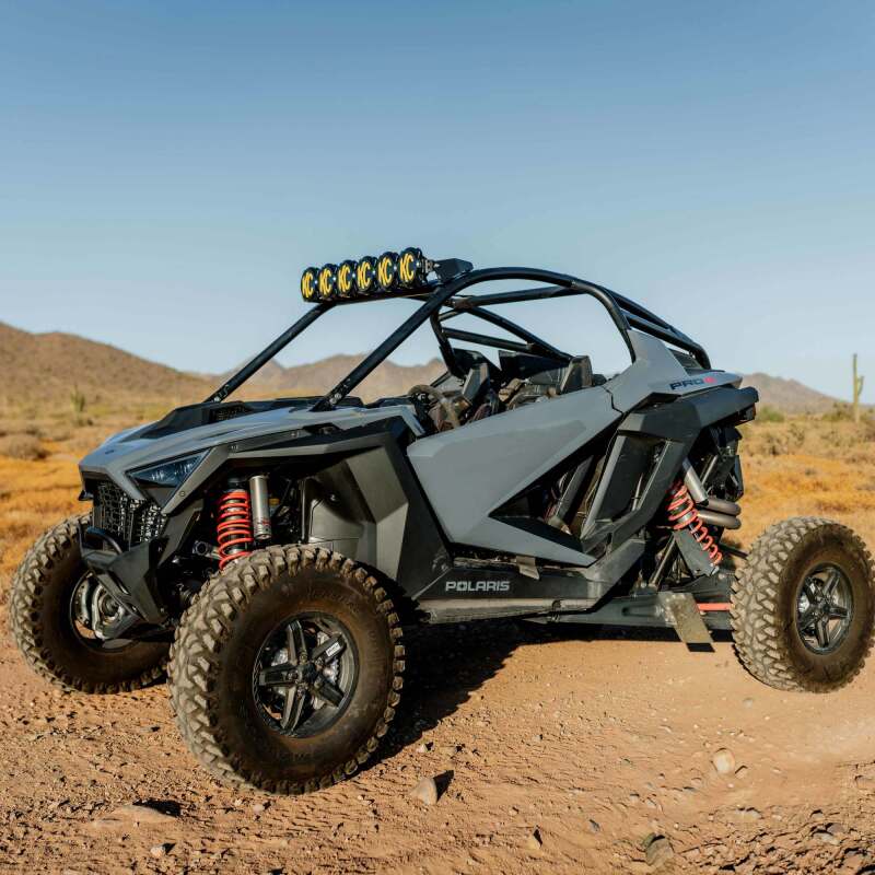 KC Gravity Pro6 39" LED Light Bar - Polaris RZR Pro R Overhead Kit Dunes 2 Dezert SXS