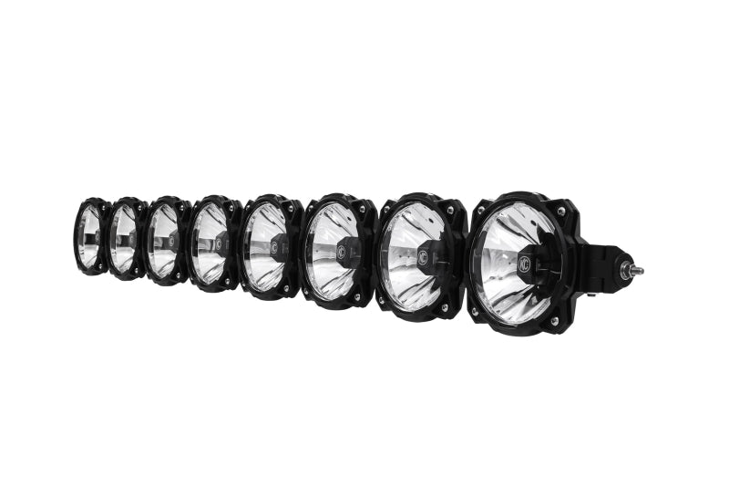 KC HiLiTES 50" Pro6 Gravity LED 8-Light Combo Beam Light Bar Dunes 2 Dezert SXS