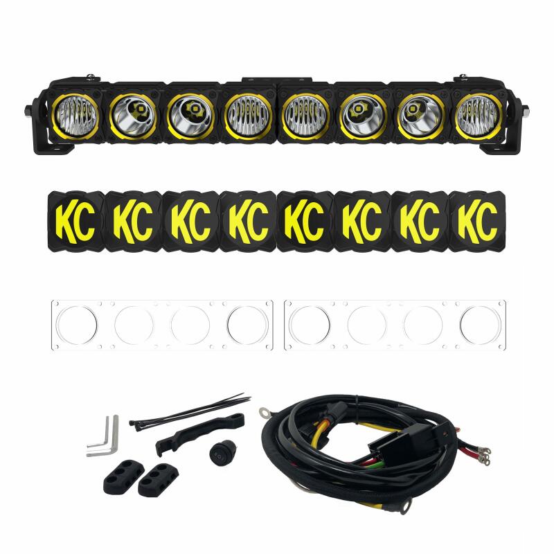 KC HiLiTES FLEX ERA LED 20in. Light Bar - Master Kit Dunes 2 Dezert SXS