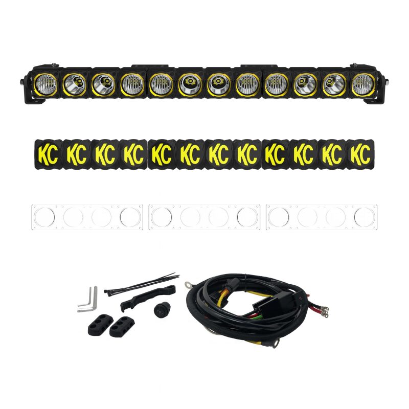 KC HiLiTES FLEX ERA LED 30in. Light Bar - Master Kit Dunes 2 Dezert SXS