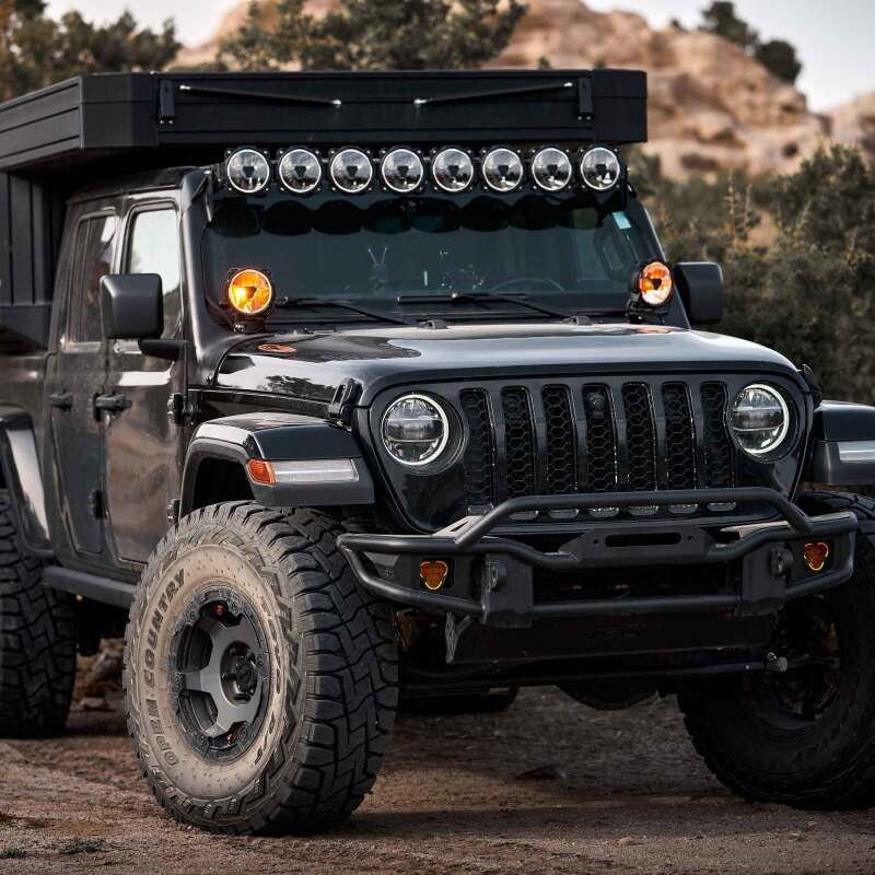 KC HiLiTES Gravity Titan LED 6in. - Pair Pack (SAE Driving Beam) Dunes 2 Dezert SXS