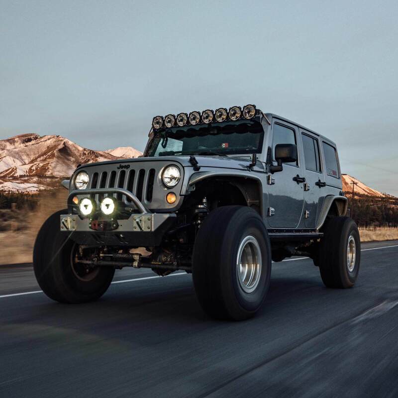 KC HiLiTES Gravity Titan LED 6in. - Single Light (SAE Driving Beam) Dunes 2 Dezert SXS