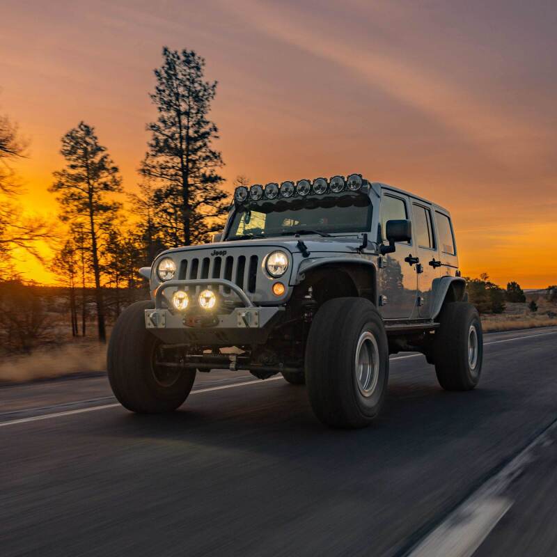 KC HiLiTES Gravity Titan LED 6in. - Single Light (SAE Driving Beam) Dunes 2 Dezert SXS