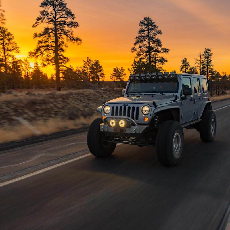 KC HiLiTES Gravity Titan LED 6in. - Single Light (SAE Driving Beam) Dunes 2 Dezert SXS