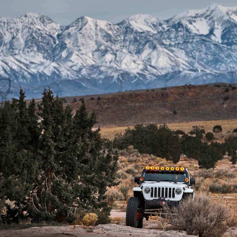 KC HiLiTES Gravity Titan LED 6in. - Single Light (Spot Beam) Dunes 2 Dezert SXS