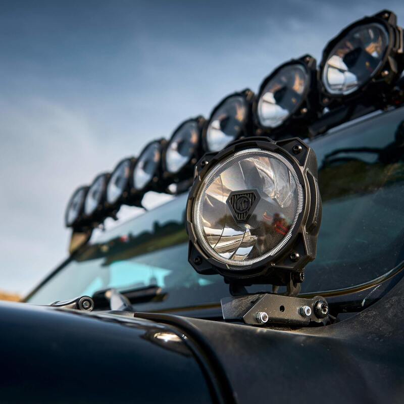 KC HiLiTES Gravity Titan LED 6in. - Single Light (Wide-40 Beam) Dunes 2 Dezert SXS