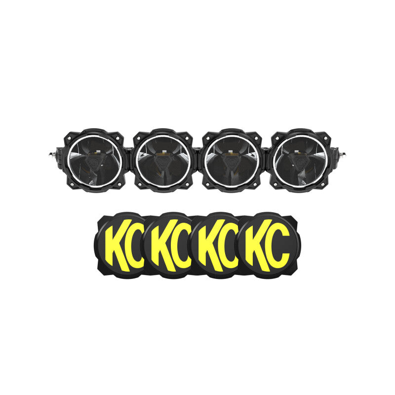 KC HiLiTES Gravity Titan LED Light Bar - 26in. (4-Light) Dunes 2 Dezert SXS