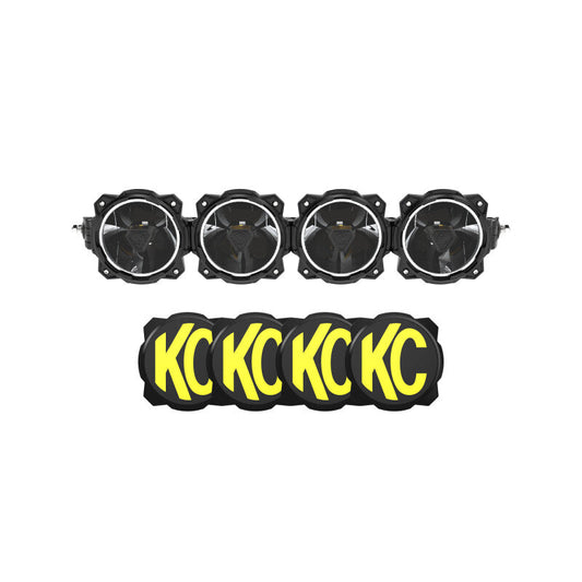 KC HiLiTES Gravity Titan LED Light Bar - 26in. (4-Light) Dunes 2 Dezert SXS