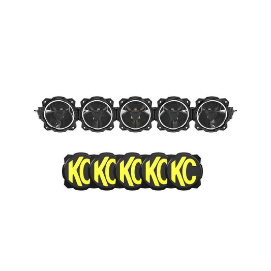 KC HiLiTES Gravity Titan LED Light Bar - 32in. (5-Light) Dunes 2 Dezert SXS