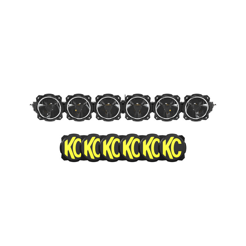 KC HiLiTES Gravity Titan LED Light Bar - 39in. (6-Light) Dunes 2 Dezert SXS