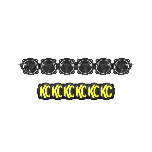 KC HiLiTES Gravity Titan LED Light Bar - 39in. (6-Light) Dunes 2 Dezert SXS