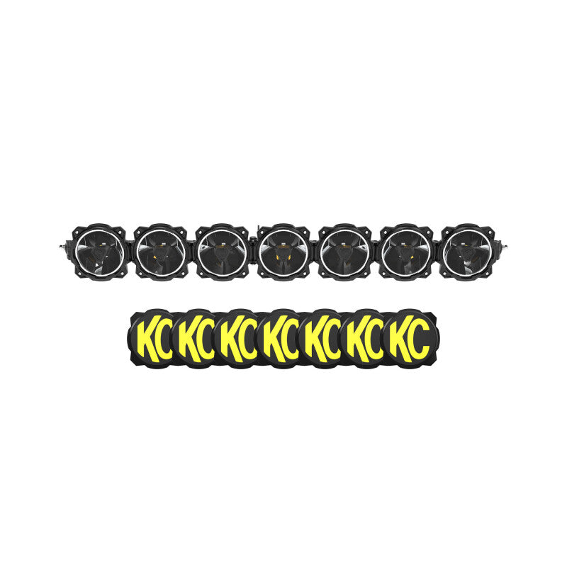 KC HiLiTES Gravity Titan LED Light Bar for 17-23 Cam-Am X3 Overhead - 45in. (7-Light) Dunes 2 Dezert SXS