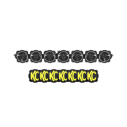 KC HiLiTES Gravity Titan LED Light Bar for 17-23 Cam-Am X3 Overhead - 45in. (7-Light) Dunes 2 Dezert SXS